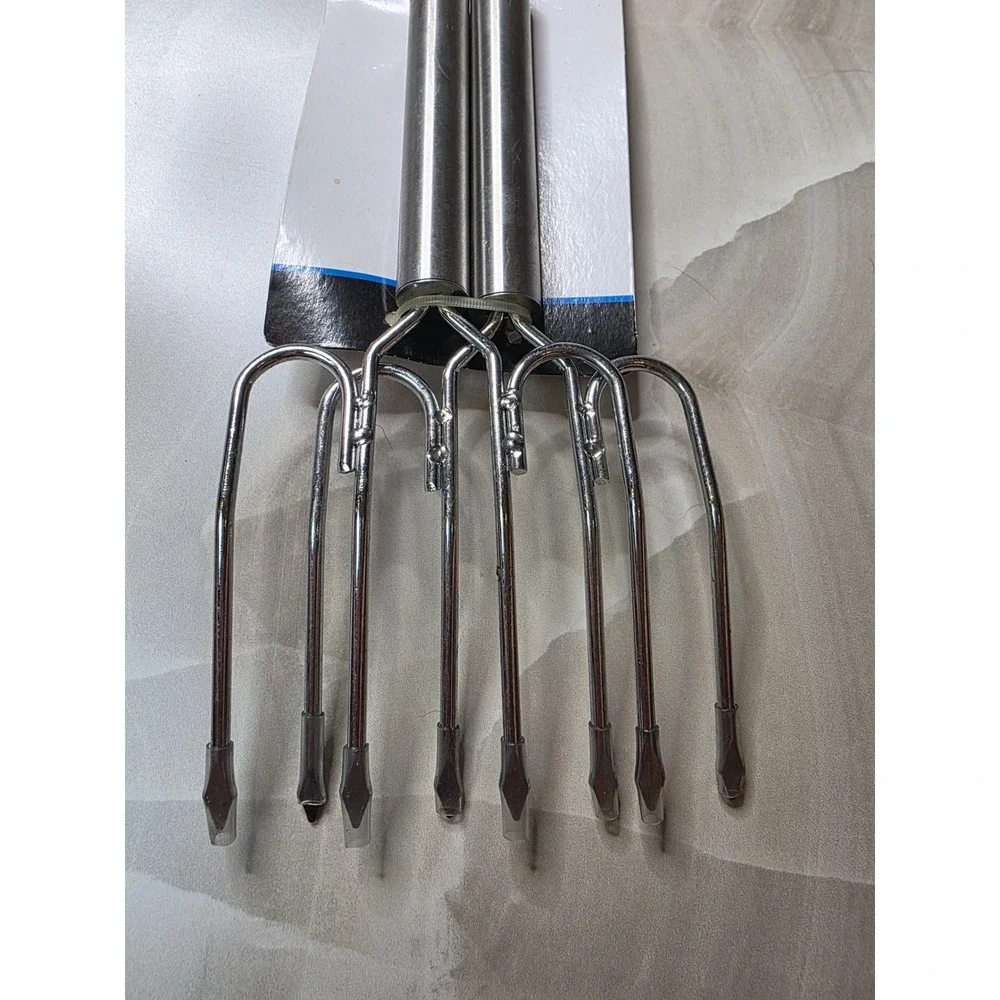 Mainstays Turkey Lifters 2 Pack Stainless Steel Roast Forks MS67-020-020-12 G3